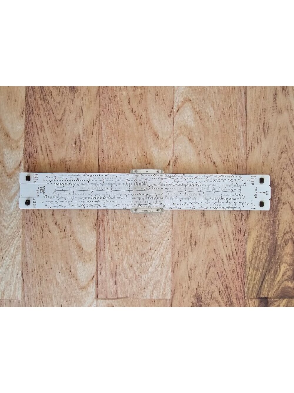 Vintage Aristo Charvoz Engineer Multilog Nbr 0970 Slide Ruler With Leather Case